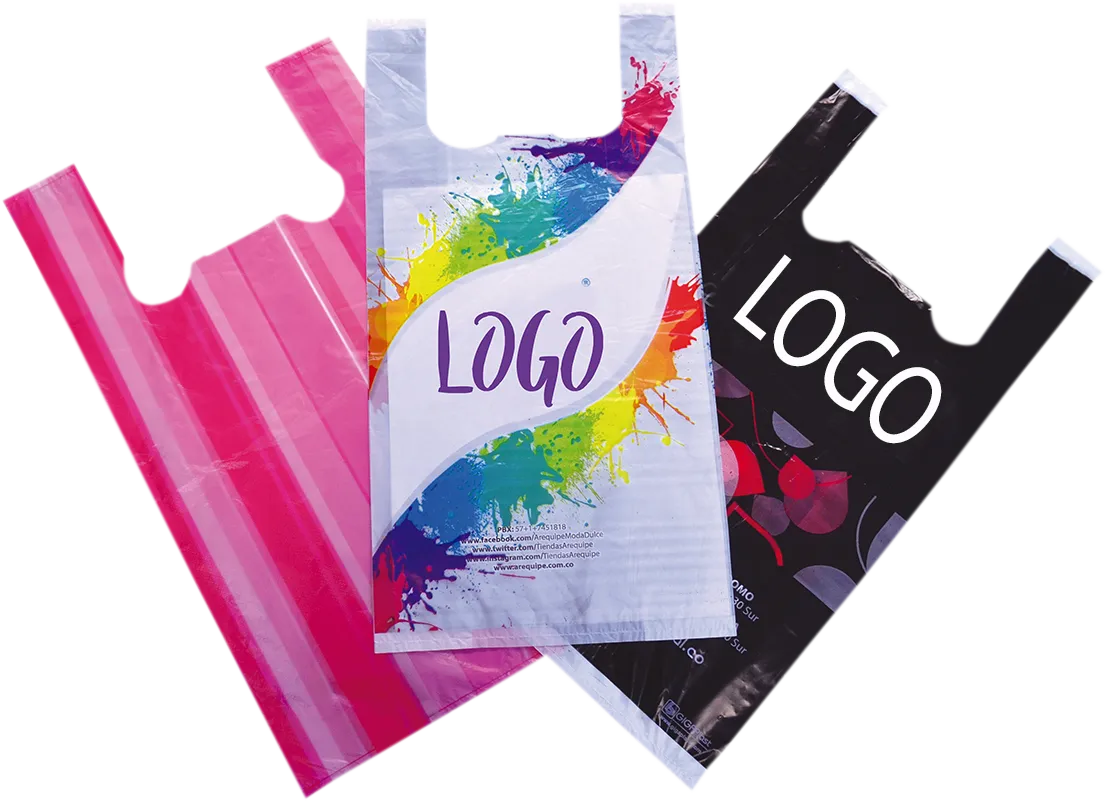 Bolsas tipo camiseta